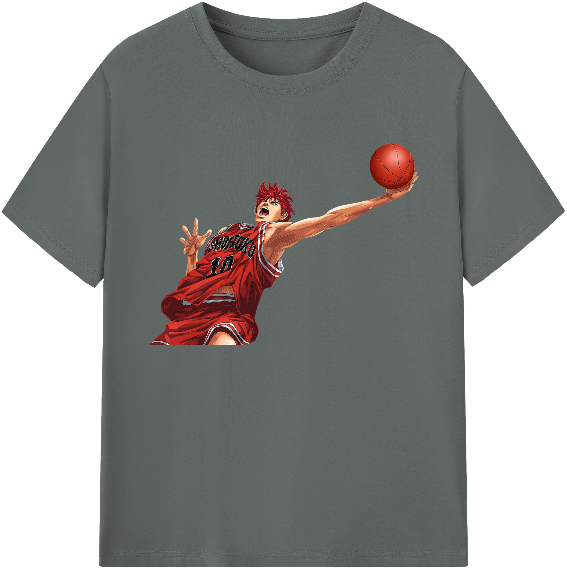 （画像用） SLAM DUNK／スラムダンク 綿100％ メンズ半袖Tシャツ｜肌触りやわらか＆通気性